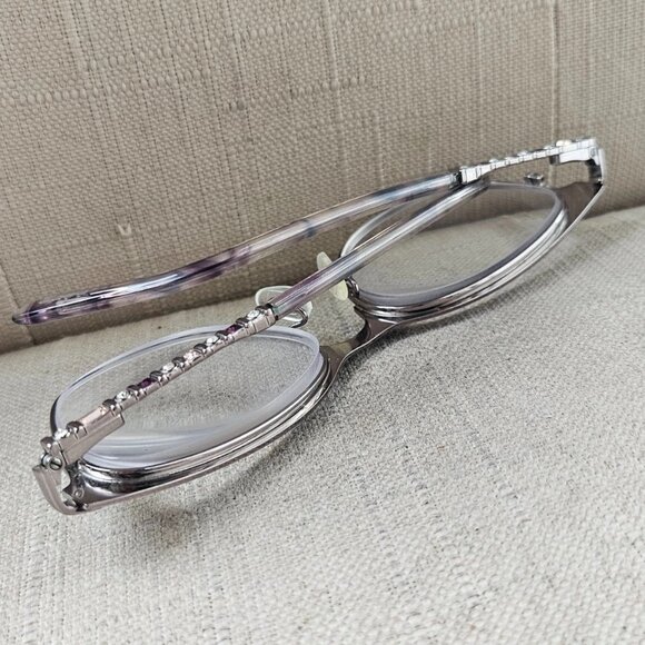 bebe Women Glasses Frame BB5224 Plum Tone Eye Wear Eyeglasses 52[]17 135 - Picture 6 of 12